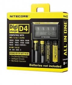 Nabíječka baterií Nitecore D4 pro Ni-CD/ Ni-MH/ Li-Ion/ LiFePO4