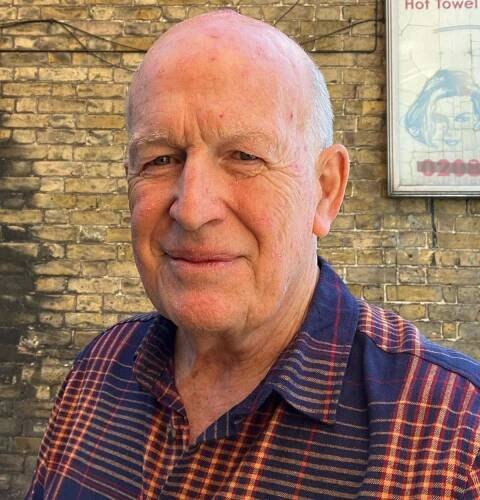 John Gilbert, 72, has been teaching children about news, current affairs and the wider world with his weekly newspaper club using The i Paper for 15 years