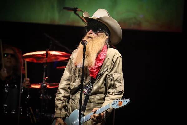 Foto: Billy F. Gibbons, O2 Universum, Praha, 26. 6. 2023