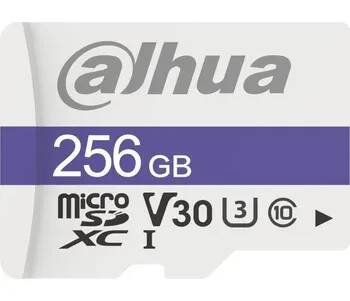 Paměťová karta DAHUA 256GB microSD paměťová karta TF-C100A + adaptér