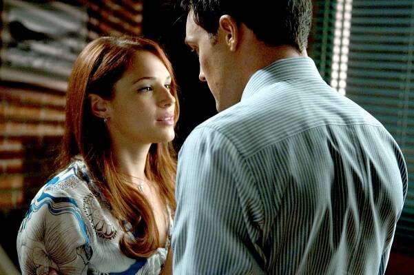 Mentalista - Duch - Z filmu - Amanda Righetti, Owain Yeoman