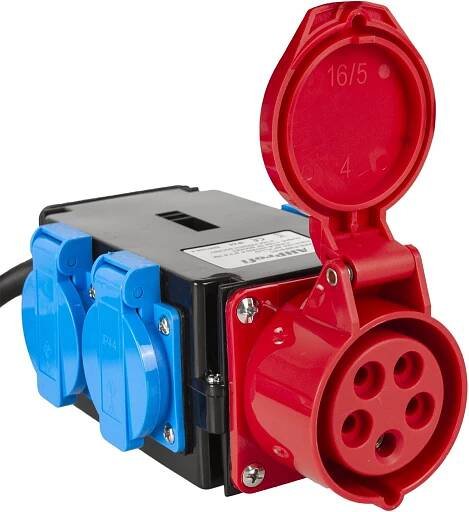 AhProfi rozbočovací zásuvka 380/220 V