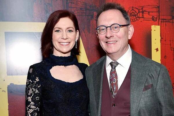Carrie Preston and Michael Emerson attend an event in May