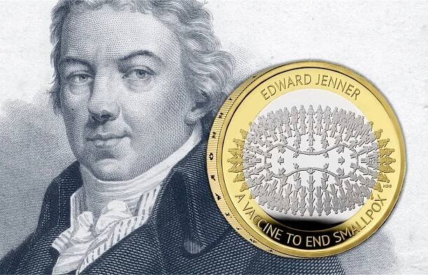 Edward Jenner Smallpox Vaccine £2 Coin Royal Mint