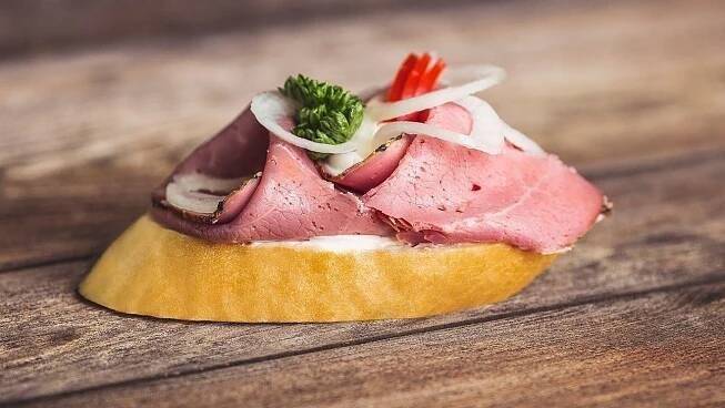 Můj chlebíček - Chlebíček s roastbeefem