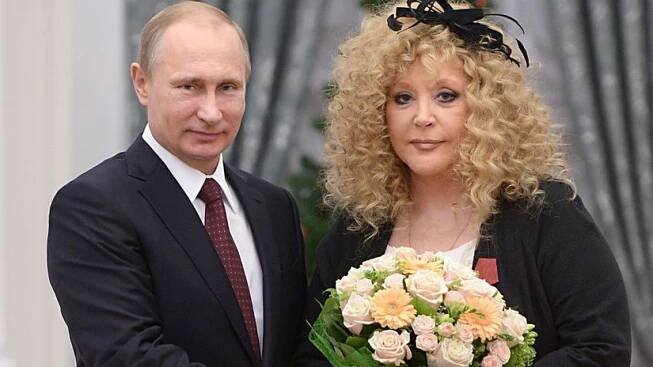 Alla Pugačovová, vladimir putin