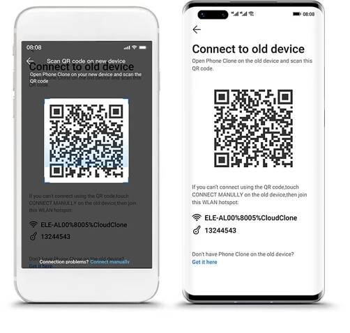 Phone Clone establish a connection-2