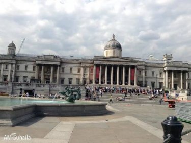 Trafalgar Square from another angle