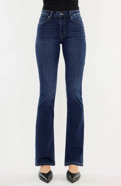 KanCan Denver Essentials High Rise Bootcut Jeans, Main, color, Dark Wash