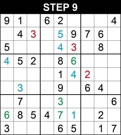 sudoku hidden pair
