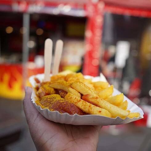 German Currywurst