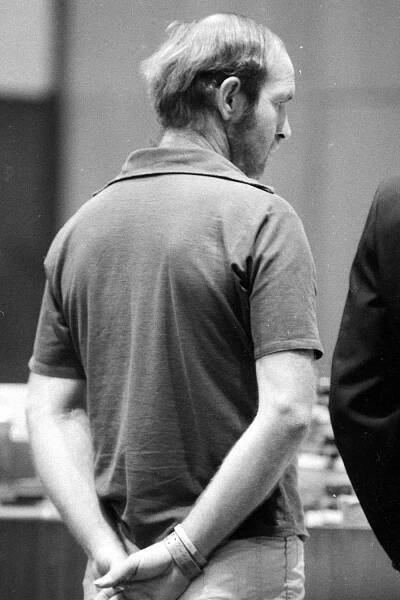 Ottis Elwood Toole appears in court on Oct. 25, 1983 in Jacksonville, Florida.