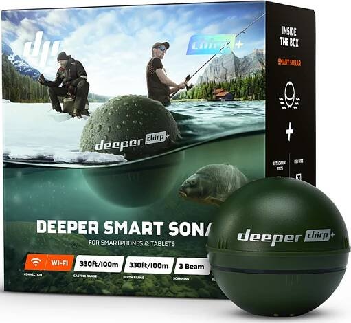 Deeper Fishfinder Chirp+ od 8 199 Kč
