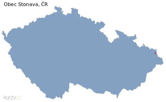 Základní mapa obce Liberec v ČR
