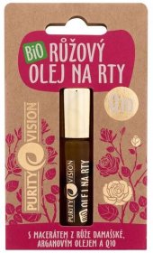Purity Vision Rose Bio Lip Oil Olej na rty pro ženy - Kosmetika-zdravi.cz