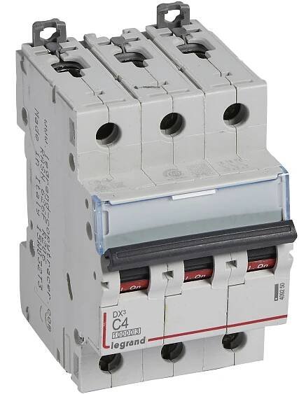 409250 DX3 JISTIČ 3P C4 10000A/16KA PL1
