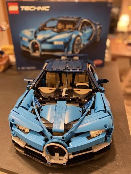 Lego Bugatti Chiron - Ansicht von vorne