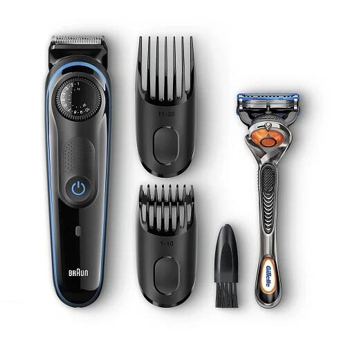 Braun BT3040 zastřihovač vousů + Gillette Flexball