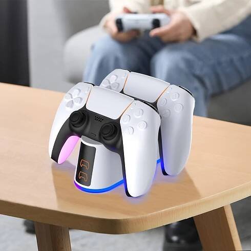 Duální nabíječka PS5 pro bezdrátový ovladač DualSense Výrobce ostatní