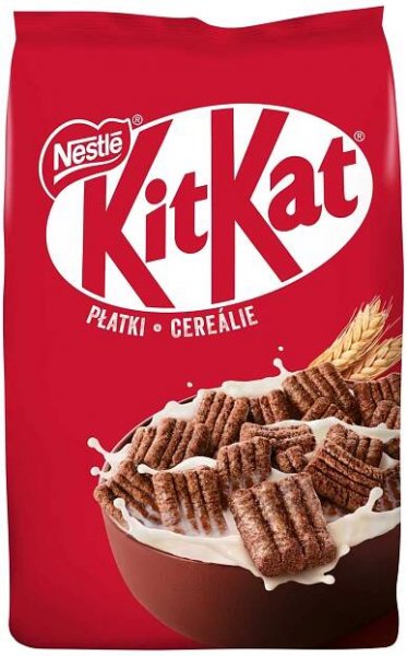 Nestle Kit Kat Čokoládové snídaňové cereálie 350 g Datum 07.2025