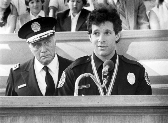Policejní akademie - Z filmu - George Gaynes, Steve Guttenberg