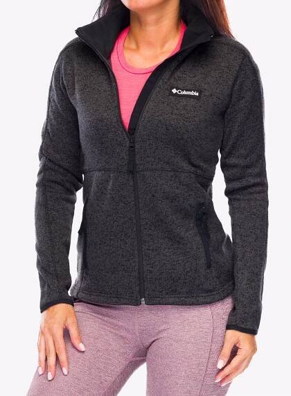 Dámská fleecová mikina Columbia Sweater Weather Full Zip - black