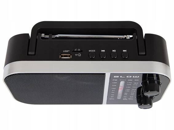 KUCHYŇSKÉ STAVEBNÍ RÁDIO 230V BLUETOOTH PŘENOSNÁ USB SD ANTÉNA NA BATERIE Kód výrobce 3119220034111
