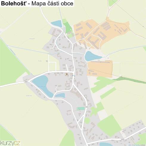 Bolehošť - mapy | Kurzy.cz