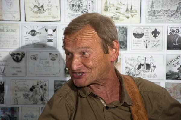 Petr Hofman *1943 – †2024 – Trampská osada Gredo