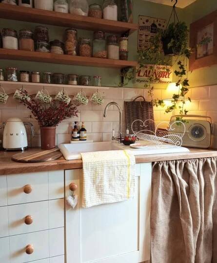 Mountain View Cottage Kitchen | Home Kitchens