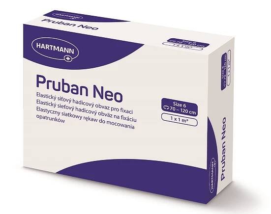 Pruban Neo Elastický hadicový obvaz č.6 - 70-120 cm x 1 m 1 ks
