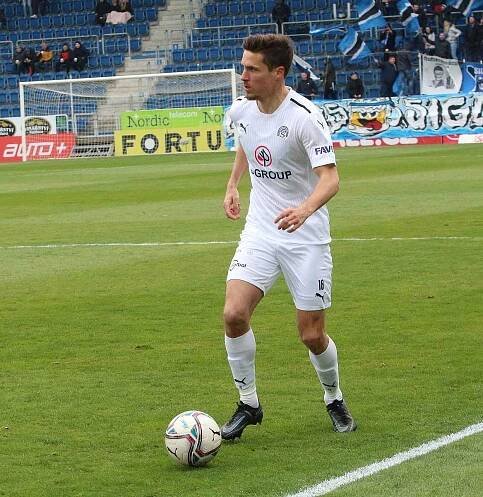 Fotbalisté Slovácka (bílé dresy) se ve 27. kole FORTUNA:LIGY utkali se Sigmou Olomouc.