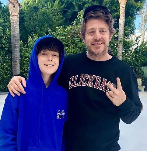 Jason Nash with his Son, Wyatt Nash