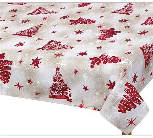 Bellatex Ubrus Vánoční červený stromek, 70 x 70 cm | Viame.cz