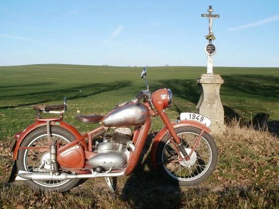 1949 Jawa 250 typ 11 Pérák benzín