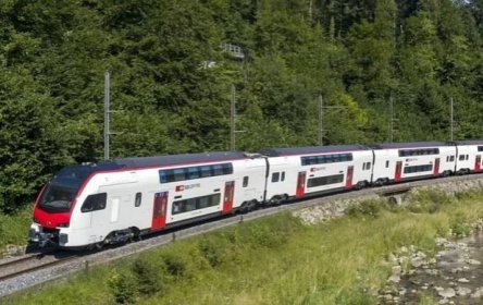 First of 60 new double-decker Stadler trains to enter service for SBB