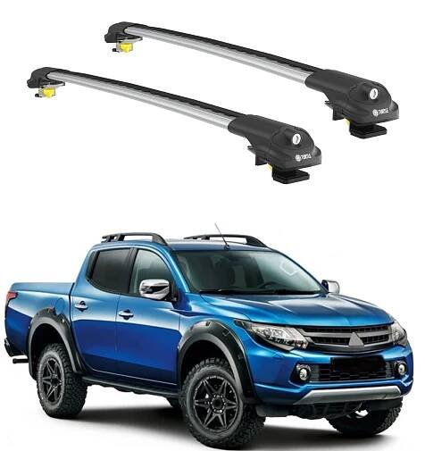 TURTLE STŘEŠNÍ NOSIČ AIR-1 MITSUBISHI L200 Mk5 2015 - 2024, Silver