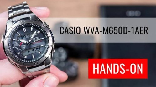 HANDS-ON: Casio Wave Ceptor WVA-M650D-1AER