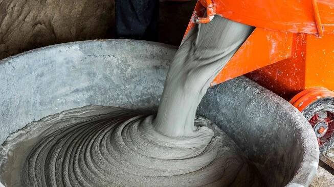 Kolik m500 cementu na metr krychlový betonu m200?