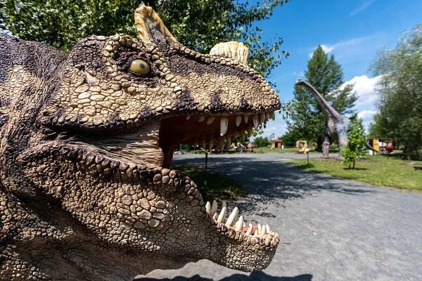 Doubravský dinopark o víkendu otevře své brány. Zimní oblečení s sebou