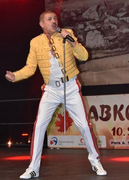 FREDDIE MERCURY Live show (P.Böhm) 