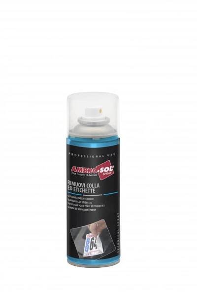 Sprej na odstraňování lepidla a samolepek AMBRO-SOL Sticker Remover 200 ml