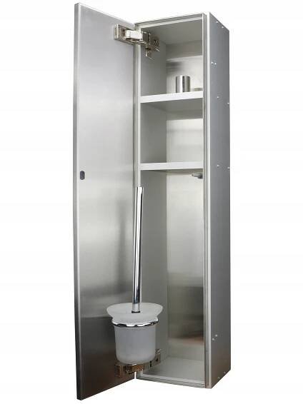 KOUPELNOVÁ SKŘÍŇKA NA WC KARTÁČ A PAPÍR, WC MODUL