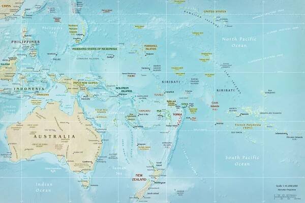 Discover Oceania's 14 Countries by Area