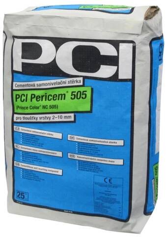 Stěrka samonivelační PERICEM 505 (NC 505) cementová 25kg (40) PCI 