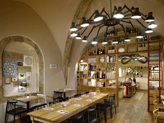Italská restaurace Pasta Fresca - Ambiente