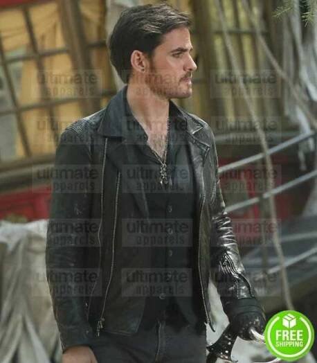 Buy Once Upon A Time Captain Hook Jacket | Colin O'donoghue Jacket