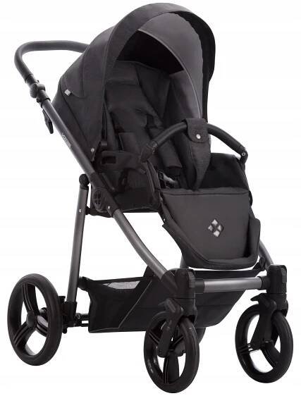 KOČÁREK BEBETTO VULCANO NEW CYBEX ATON S2 ZÁKLADNA 04GRA Barva černá modrá oranžová