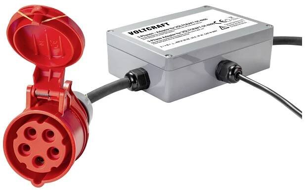 VOLTCRAFT VC GT 6001 32A měřicí adaptér Měřicí adaptér 3-fázový CEE 32 A.  1 ks