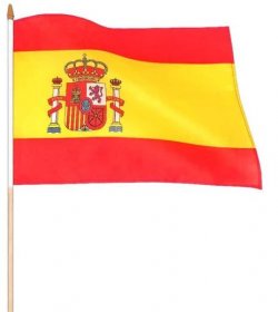 Španělská vlajka 45x30cm